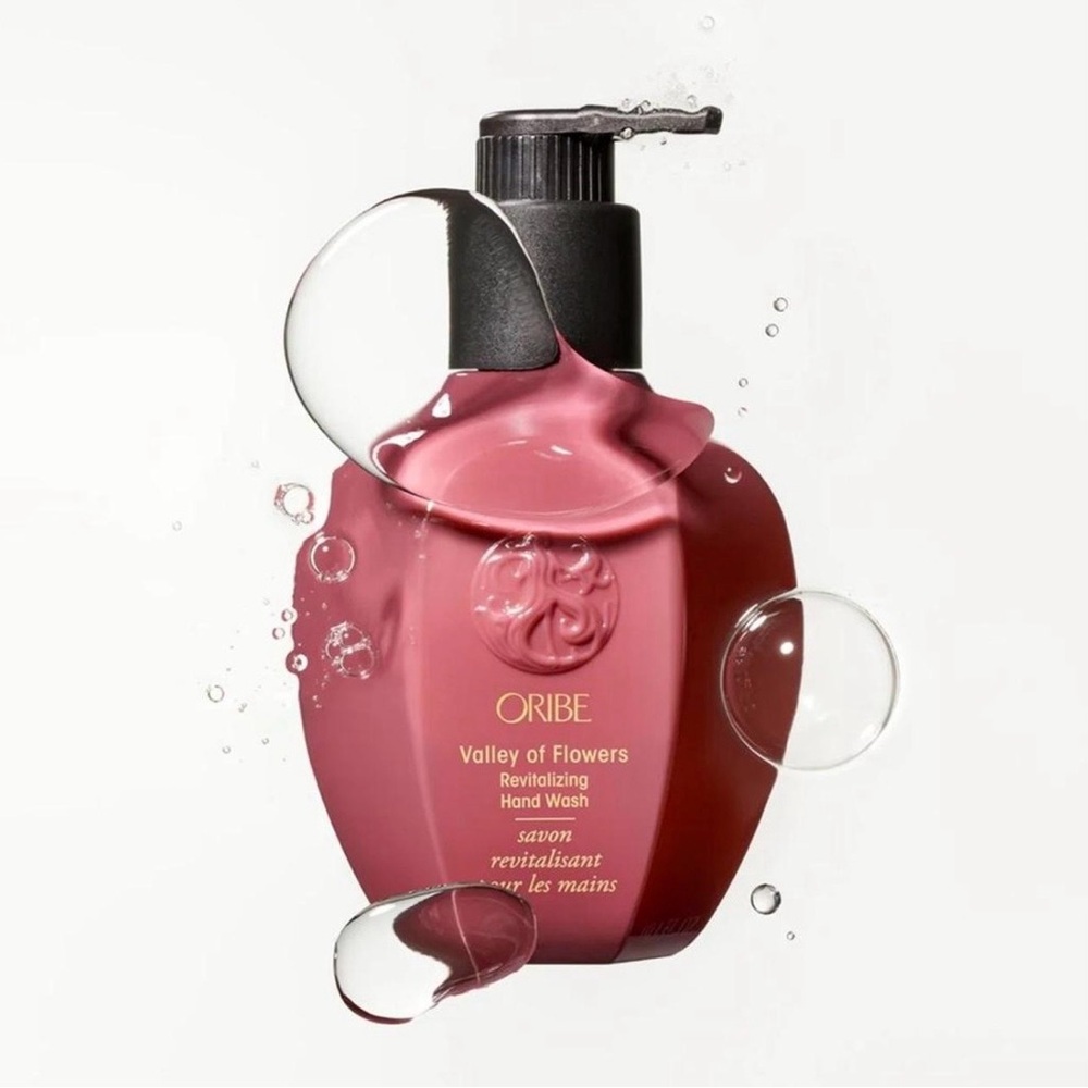 Oribe Valley of Flowers Revitalizing Hand Wash 300mL Soap Dispenser Empty Bottle